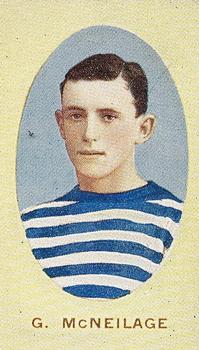 1909-10 Sniders and Abrahams Australian Footballers - Series E #NNO George McNeilage Front